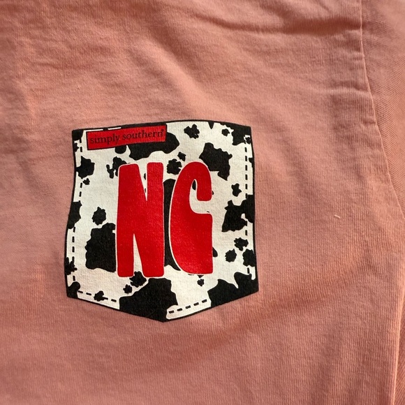 Simply Southern North Carolina Girl Long Sleeve Tee Shirt - Picture 8 of 9